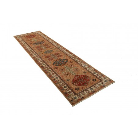 Tappeto Kazak Fine Pakistan rosso grigio 82x297