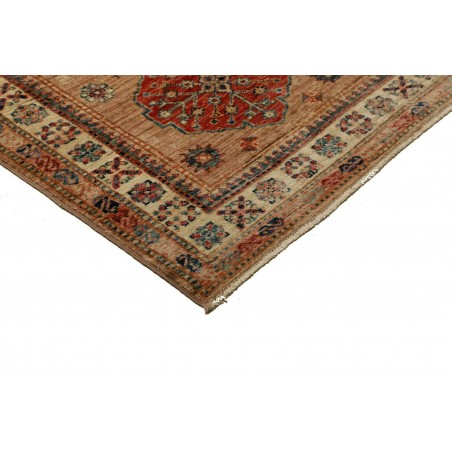 Tappeto Kazak Fine Pakistan rosso grigio 82x297