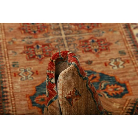 Tappeto Kazak Fine Pakistan rosso grigio 82x297