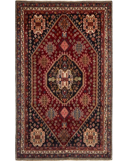 Tappeto Shiraz Fine Persia grigio marrone 170x278