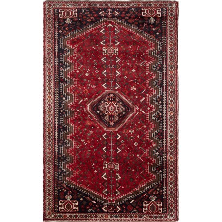 Tappeto Shiraz Persia marrone blu 163x268