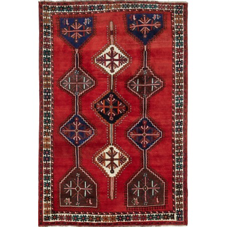 Tappeto Shiraz Persia marrone beige 165x252