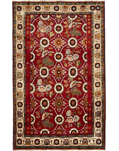 Tappeto Shiraz Persia marrone giallo 155x245