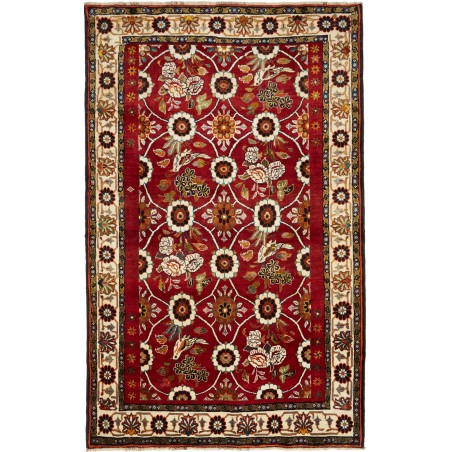 Tappeto Shiraz Persia marrone giallo 155x245