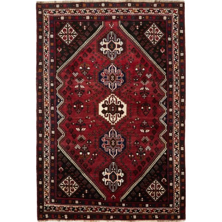 Tappeto Shiraz Persia blu marrone 180x268