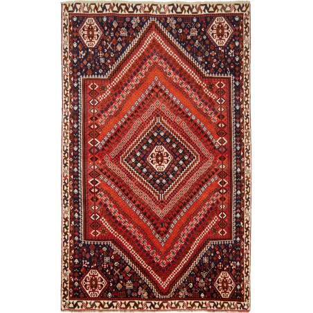Tappeto Shiraz Persia marrone blu 172x285
