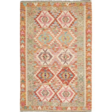 Tappeto Kilim Afghanistan marrone 120x186