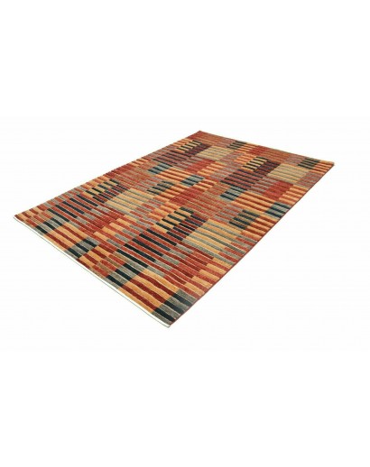 Tappeto Barjesta Pakistan marrone grigio 171x247