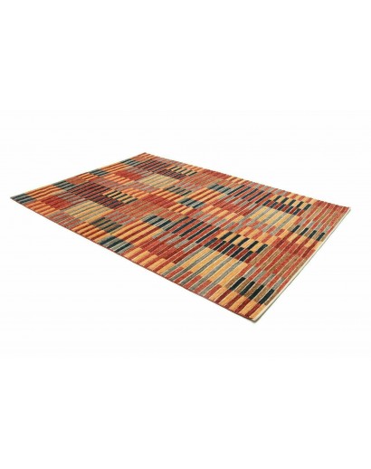 Tappeto Barjesta Pakistan marrone grigio 171x247