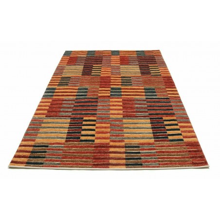 Tappeto Barjesta Pakistan marrone grigio 171x247