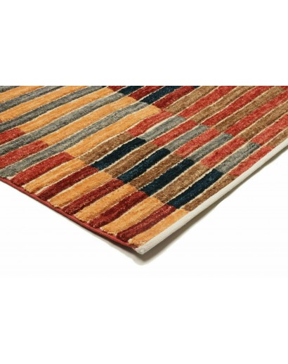 Tappeto Barjesta Pakistan marrone grigio 171x247