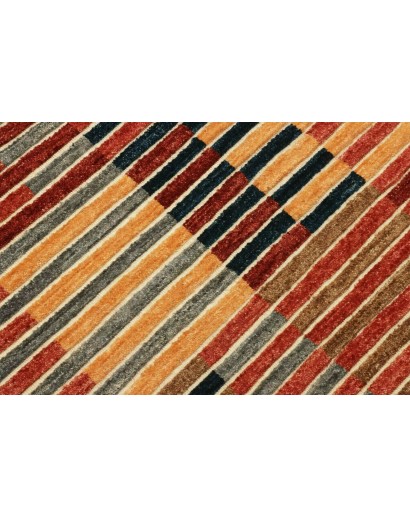 Tappeto Barjesta Pakistan marrone grigio 171x247