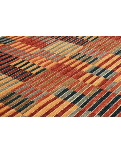 Tappeto Barjesta Pakistan marrone grigio 171x247
