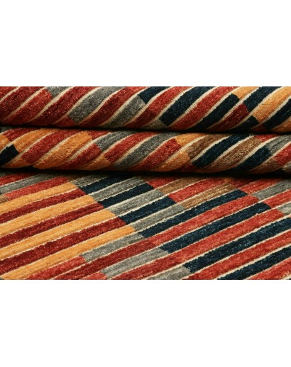 Tappeto Barjesta Pakistan marrone grigio 171x247