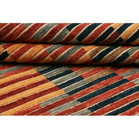 Tappeto Barjesta Pakistan marrone grigio 171x247