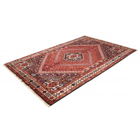 Tappeto Shiraz Fine Persia marrone blu 170x254