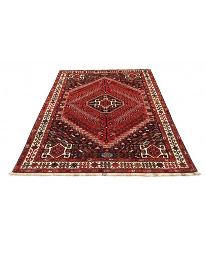 Tappeto Shiraz Fine Persia marrone blu 170x254
