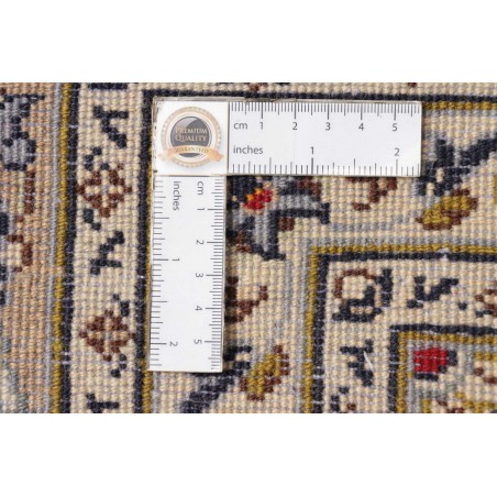 Tappeto Kashan Persia bianco giallo 208x300