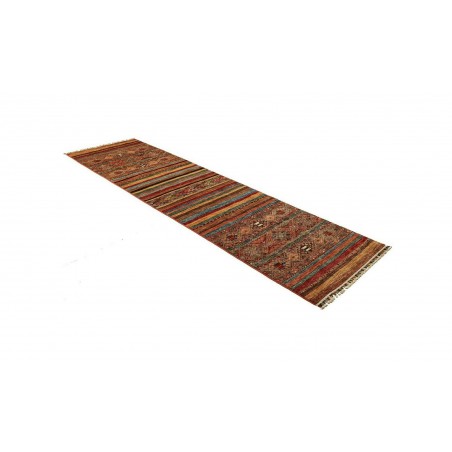 Tappeto Samarkand Pakistan marrone rosso 80x298