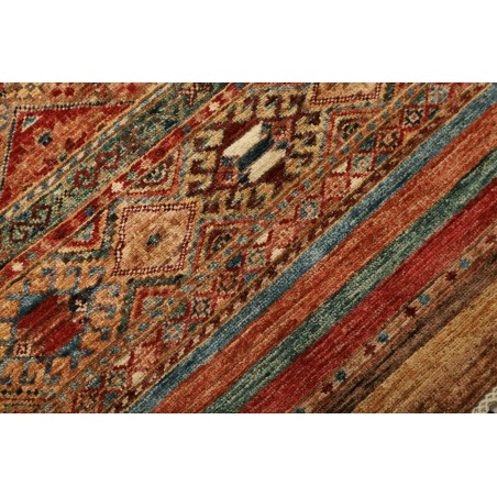 Tappeto Samarkand Pakistan marrone rosso 80x298