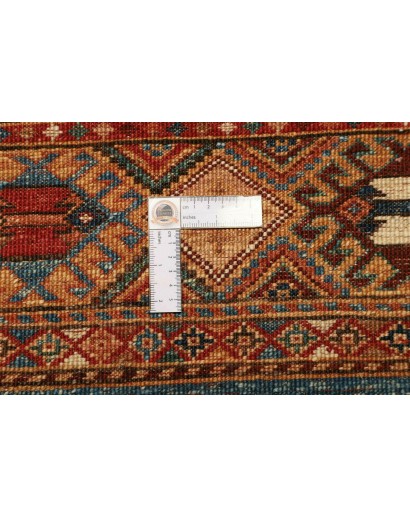Tappeto Samarkand Pakistan marrone rosso 80x298