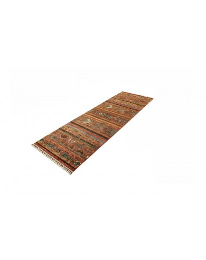 Tappeto Samarkand Pakistan rosso 79x246