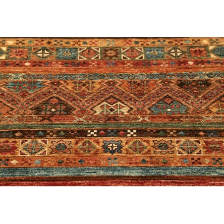 Tappeto Samarkand Pakistan rosso 79x246