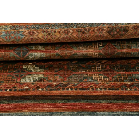 Tappeto Samarkand Pakistan rosso 79x246