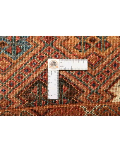 Tappeto Samarkand Pakistan rosso 79x246