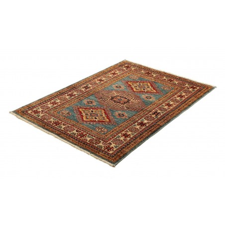 Tappeto Kazak Fine Pakistan marrone arancione 100x134