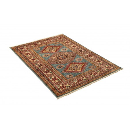 Tappeto Kazak Fine Pakistan marrone arancione 100x134