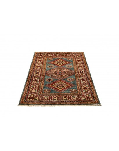 Tappeto Kazak Fine Pakistan marrone arancione 100x134