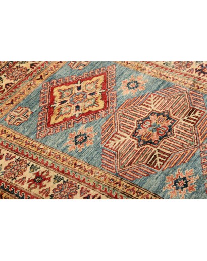 Tappeto Kazak Fine Pakistan marrone arancione 100x134