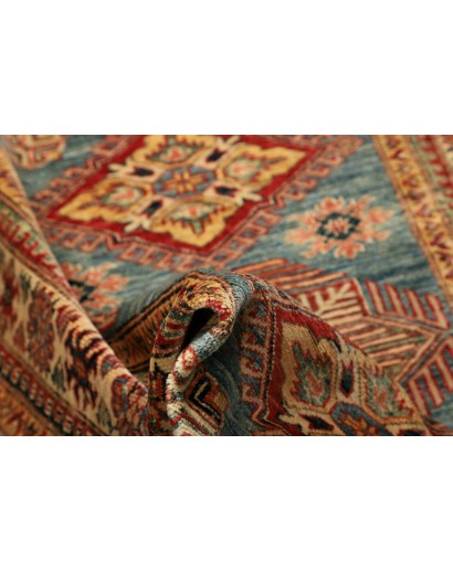 Tappeto Kazak Fine Pakistan marrone arancione 100x134