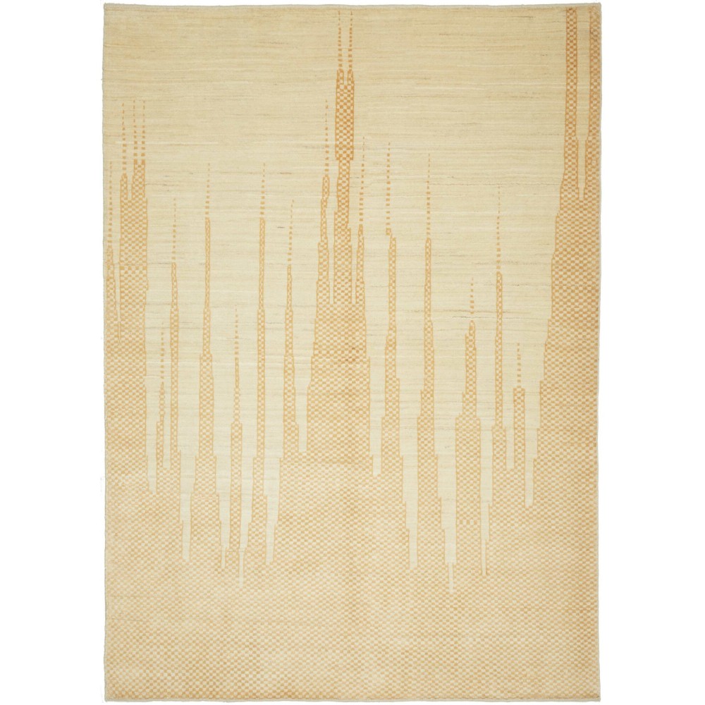 Tappeto Shayan Fine Pakistan giallo marrone 170x237 Tappeto Shayan Fine Pakistan giallo marrone 170x237