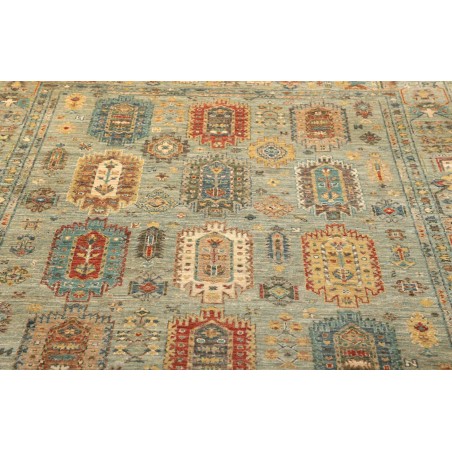 Tappeto Tribal Pakistan marrone 166x229