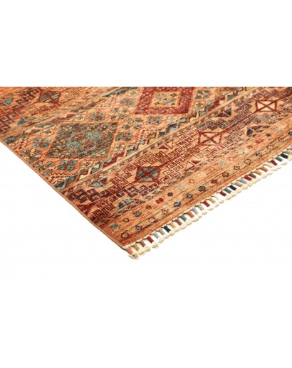 Tappeto Rubin Pakistan arancione grigio 152x197