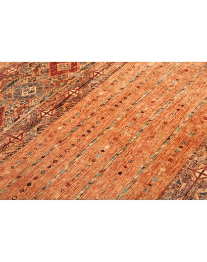 Tappeto Rubin Pakistan arancione grigio 152x197