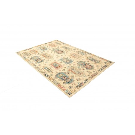 Tappeto Tribal Pakistan beige verde 147x212