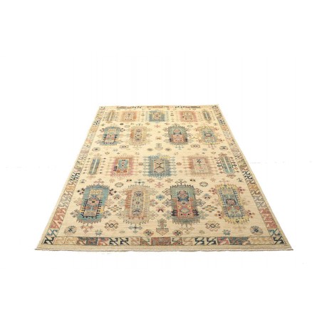 Tappeto Tribal Pakistan beige verde 147x212