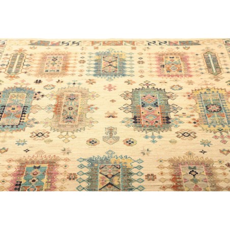 Tappeto Tribal Pakistan beige verde 147x212