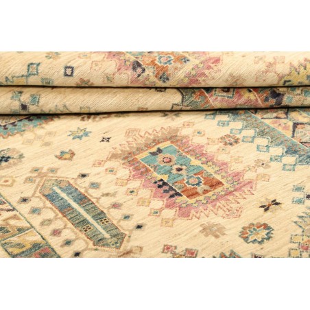 Tappeto Tribal Pakistan beige verde 147x212