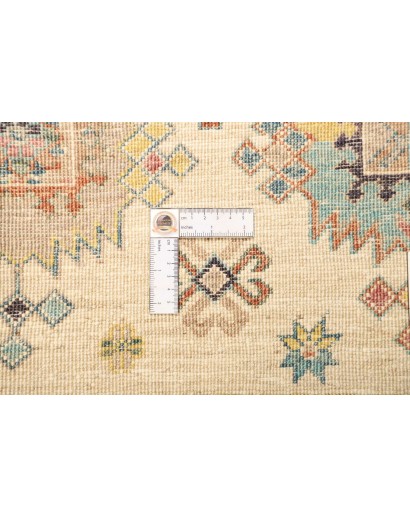 Tappeto Tribal Pakistan beige verde 147x212