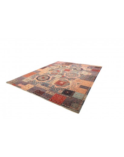Tappeto Mamlouk Pakistan marrone grigio 281x350
