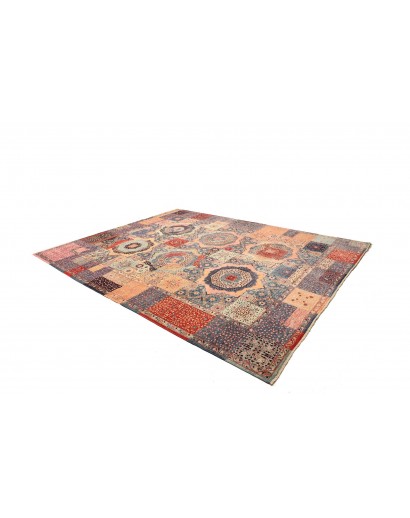 Tappeto Mamlouk Pakistan marrone grigio 281x350