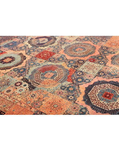 Tappeto Mamlouk Pakistan marrone grigio 281x350