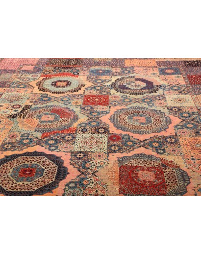 Tappeto Mamlouk Pakistan marrone grigio 281x350