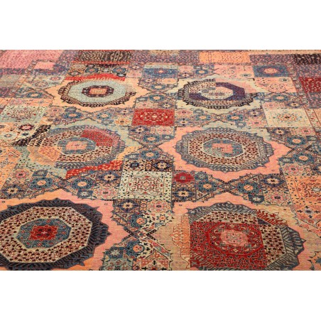 Tappeto Mamlouk Pakistan marrone grigio 281x350