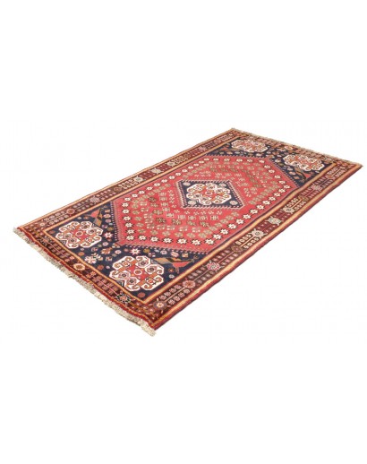 Tappeto Shiraz Fine Persia rosso giallo 118x202