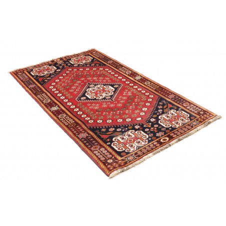 Tappeto Shiraz Fine Persia rosso giallo 118x202